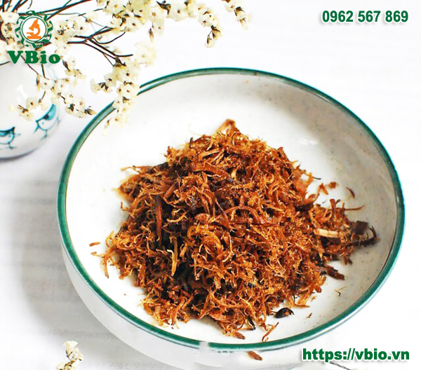 nấm hương làm ruốc