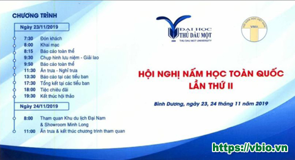 VBIO THAM DỰ HỘI NGHỊ NẤM HỌC TOÀN QUỐC LẦN THỨ II
